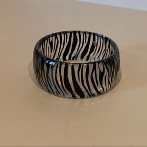 Zebra Print Bracelet